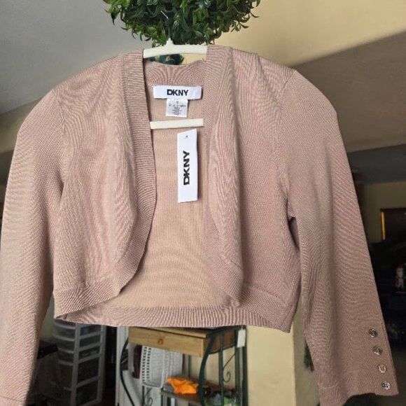 DNKY Bolero - Dusty Pink - size XS - NEW with Tags - Picture 6 of 8